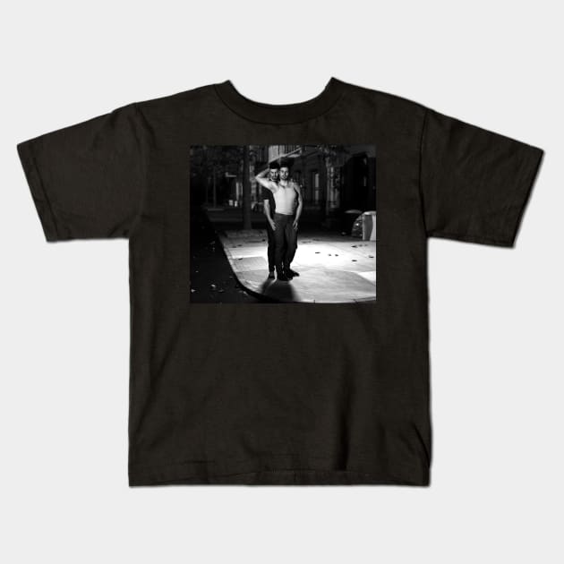 City Love Noir Kids T-Shirt by RexRedLGBTQ